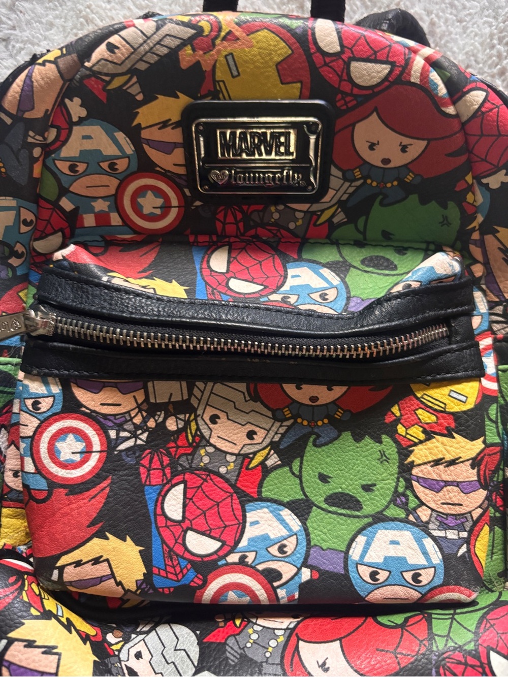 Marvel Loungefly Mini Backpack - Picture 2 of 8